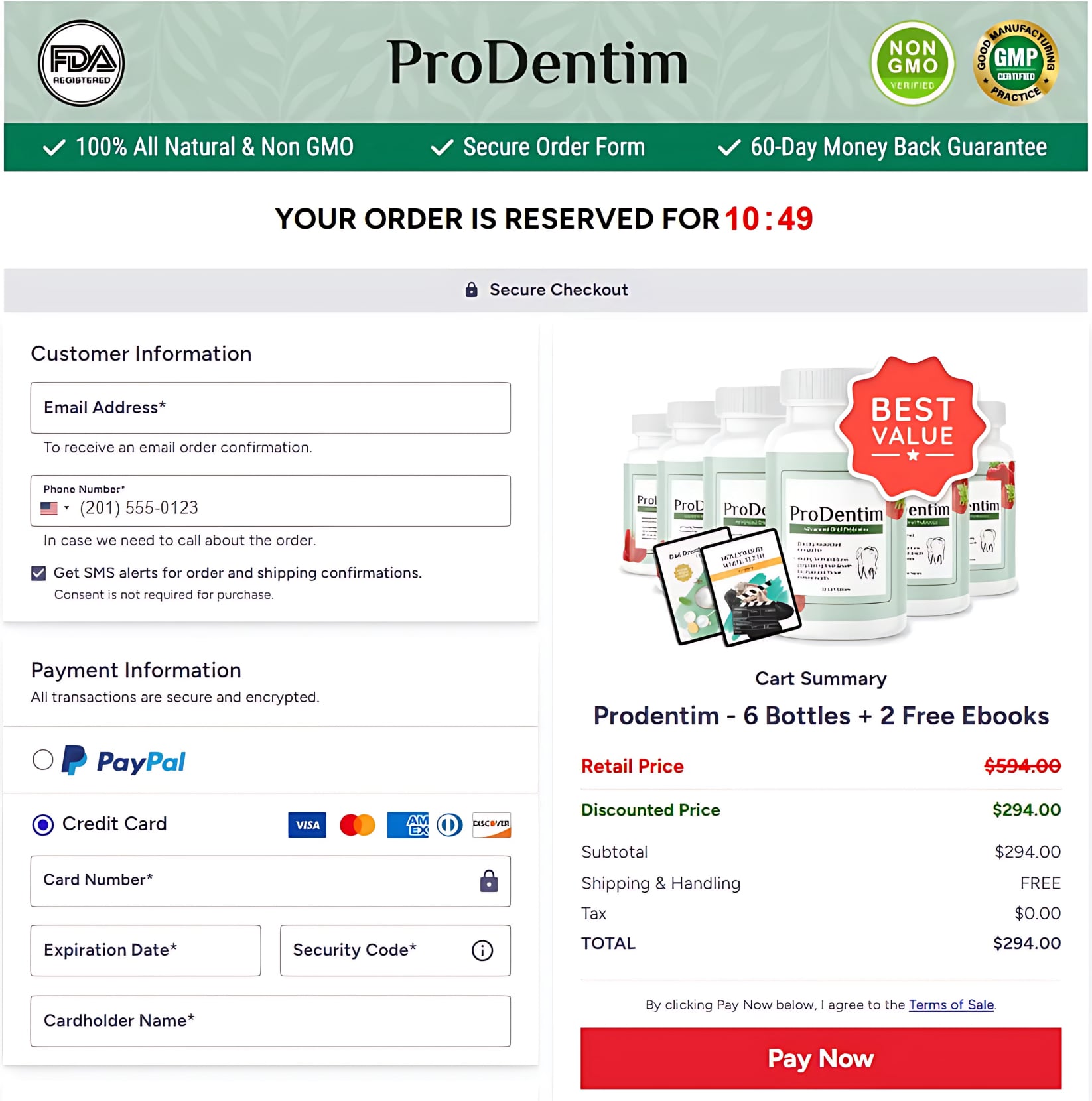 ProDentim-Secure-Checkout